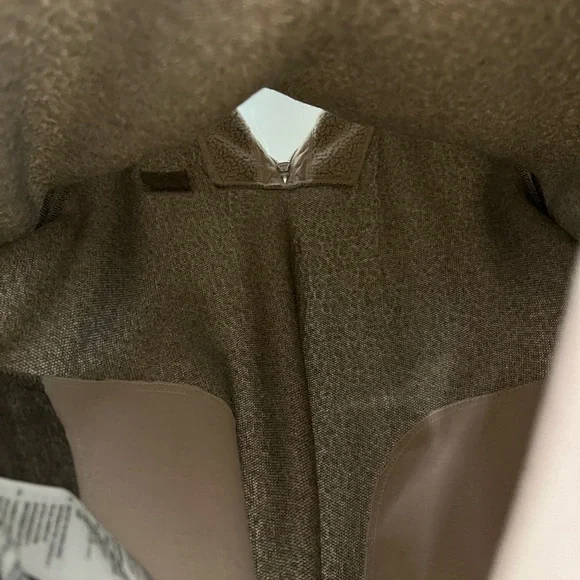 Abercrombie & Fitch Women’s Sherpa 3/4 Zip Sweater Cream size Medium - Picture 7 of 7